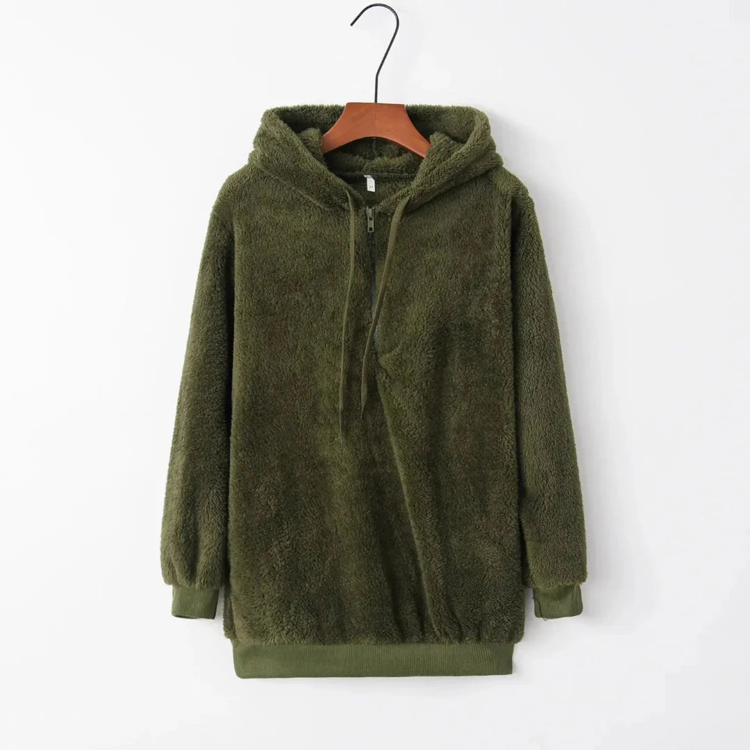 Drune | Übergroßer Sherpa-Fleece-Hoodie
