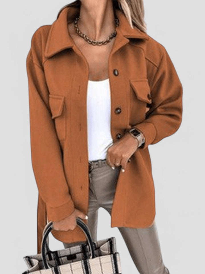 Drune | Modische Oversize-Hemdjacke Komfort und Stil Perfekt für die Übergangszeit