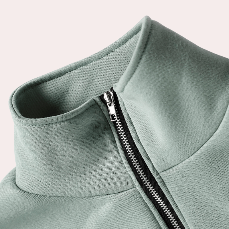 Drune | Sportbekleidungset mit Reißverschluss Modernen Komfort Lässiger trendiger Look