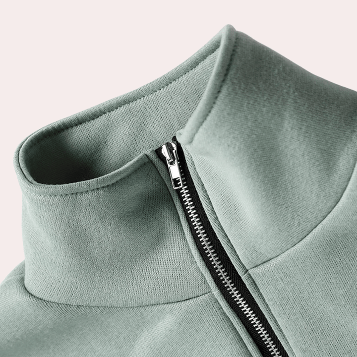Drune | Sportbekleidungset mit Reißverschluss Modernen Komfort Lässiger trendiger Look