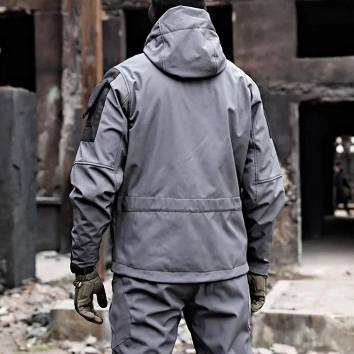 Drune | Kapuzenjacke und Cargo-Hosen-Set