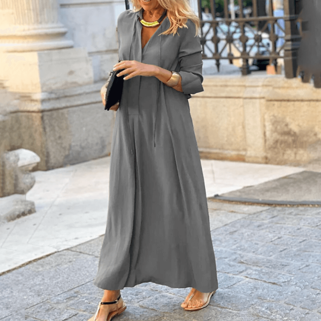 Drune | Elegantes Bequemes Maxikleid für Damen