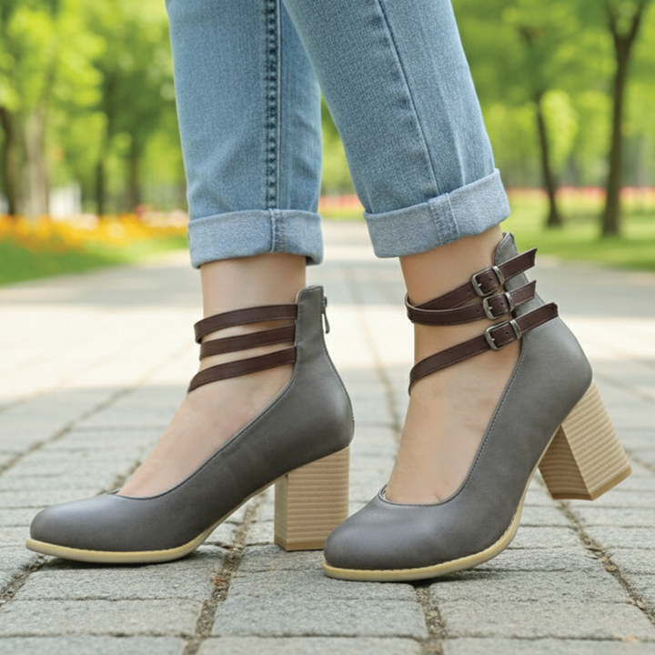 Drune | Blockabsatz Knöchel Schuhe