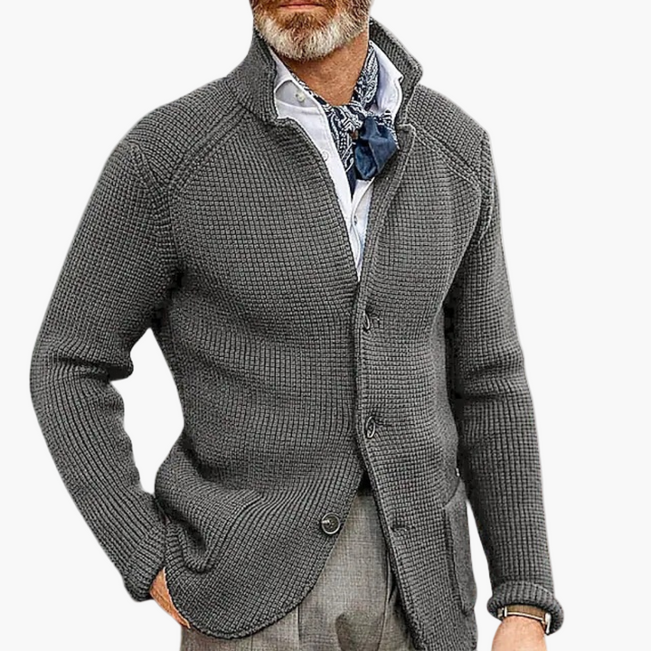 Drune | Strickjacke - Klassischer Cardigan für Business & Freizeit, Stilvoller Komfort