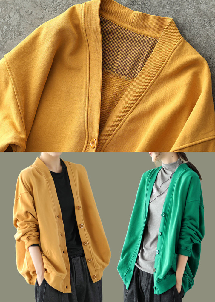 Drune | Taschen Strick Patchwork Mäntel Lange Ärmel
