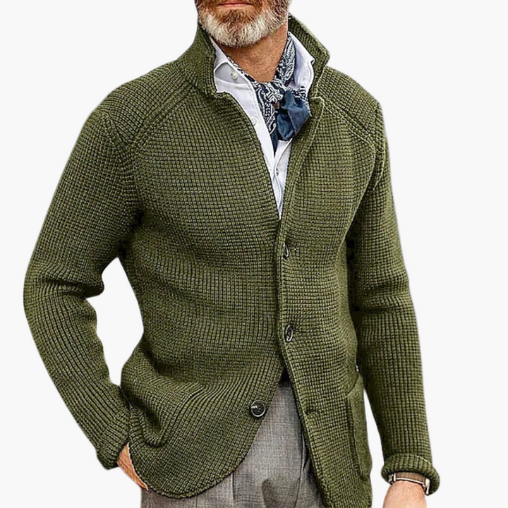 Drune | Strickjacke - Klassischer Cardigan für Business & Freizeit, Stilvoller Komfort