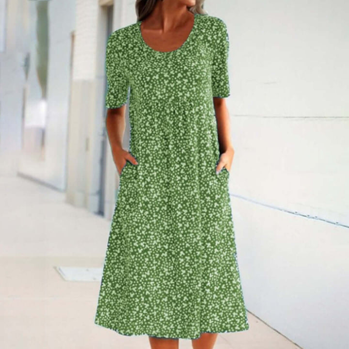 Drune | Lässiges Blumen Kleid