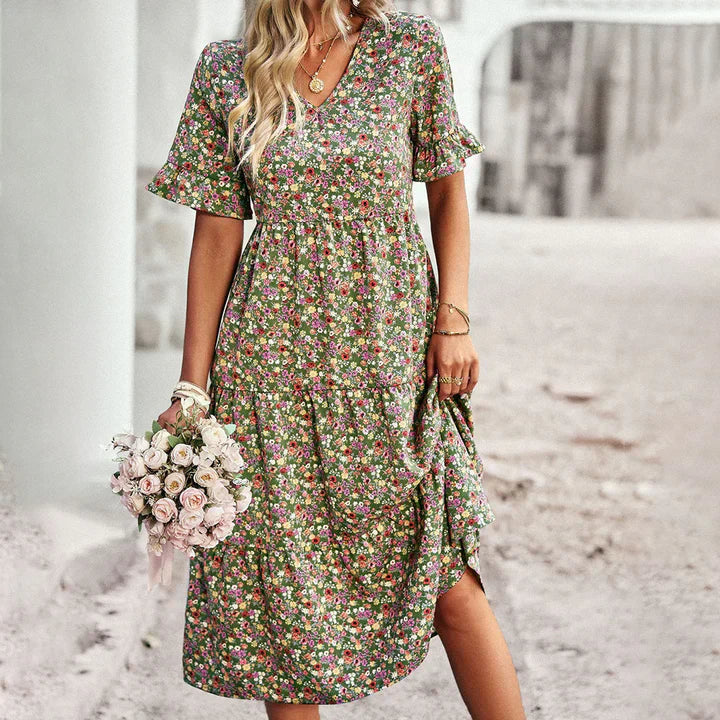 Drune | Blumen Sommerkleid