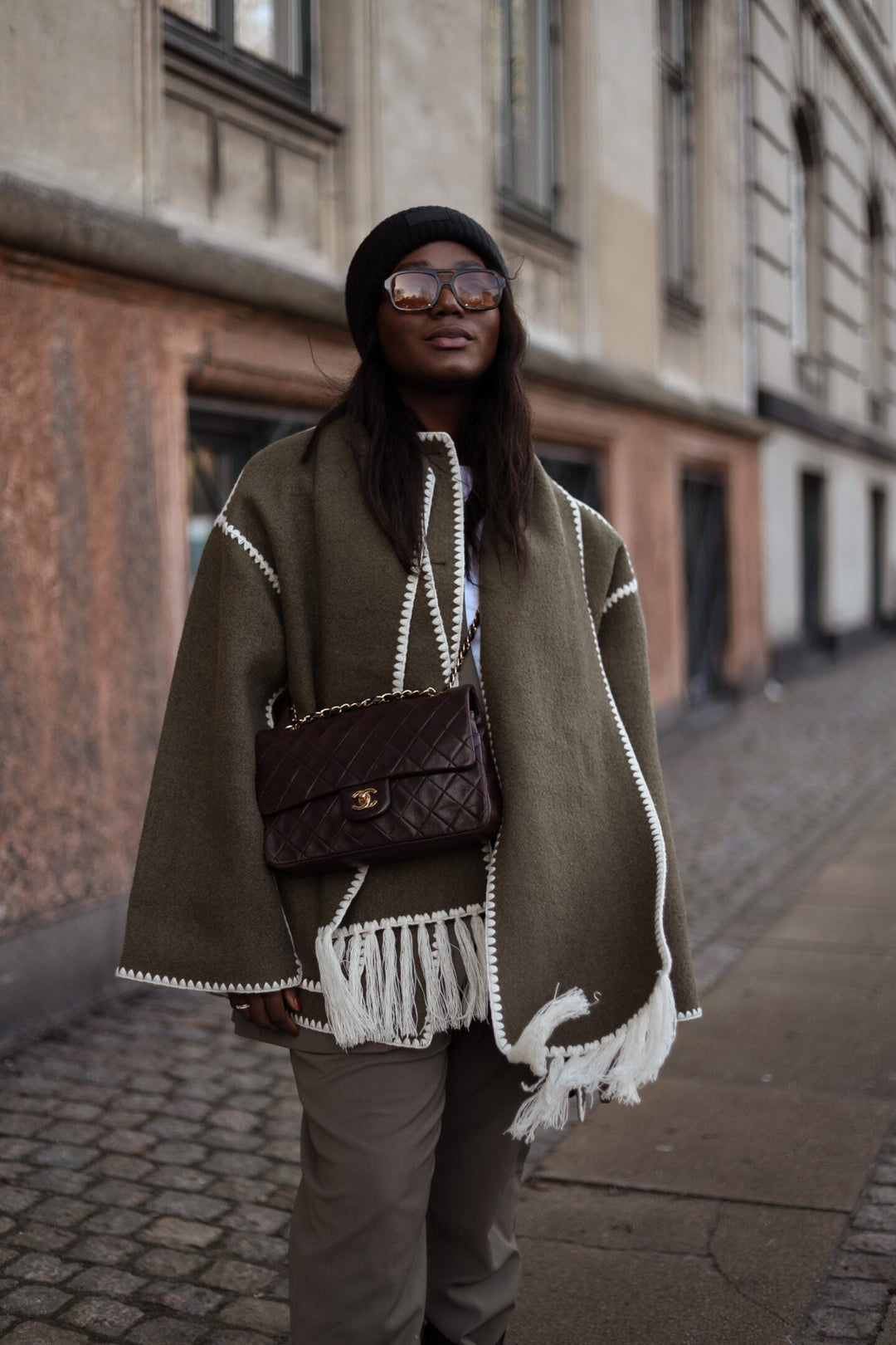 Drune | Luxe Jacke Mit Schal