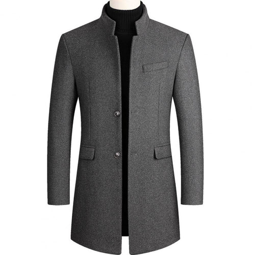 Drune | Eleganter Knopfmantel für Herren