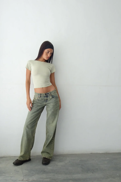 Drune | Low Rise Jeans