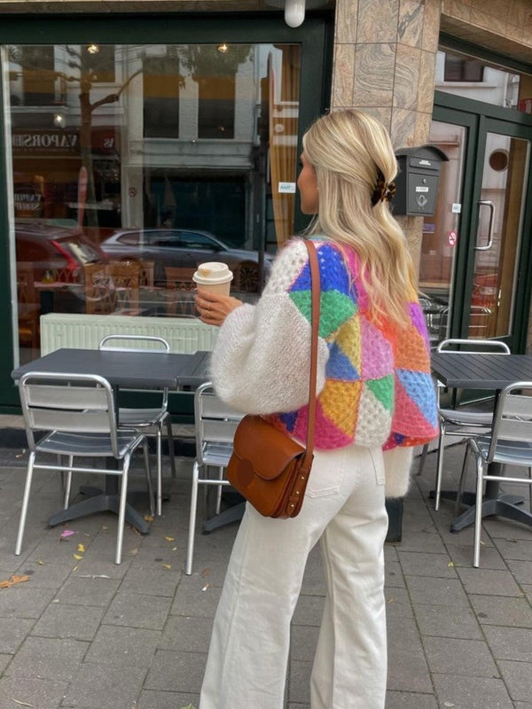 Drune | Top Gekürzt Offene Front Strickjacke Damenbekleidung