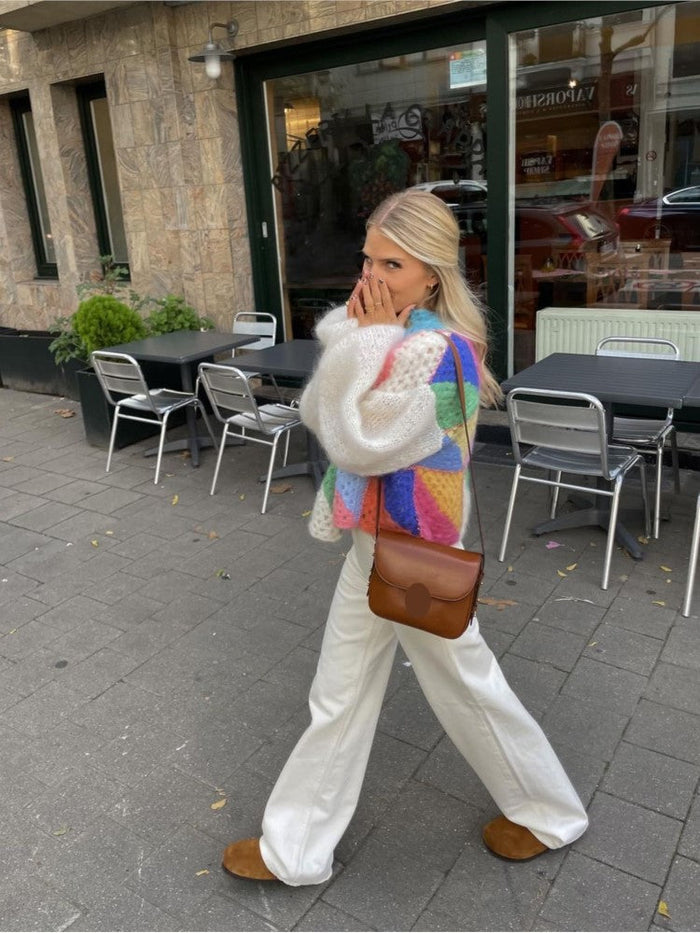 Drune | Top Gekürzt Offene Front Strickjacke Damenbekleidung