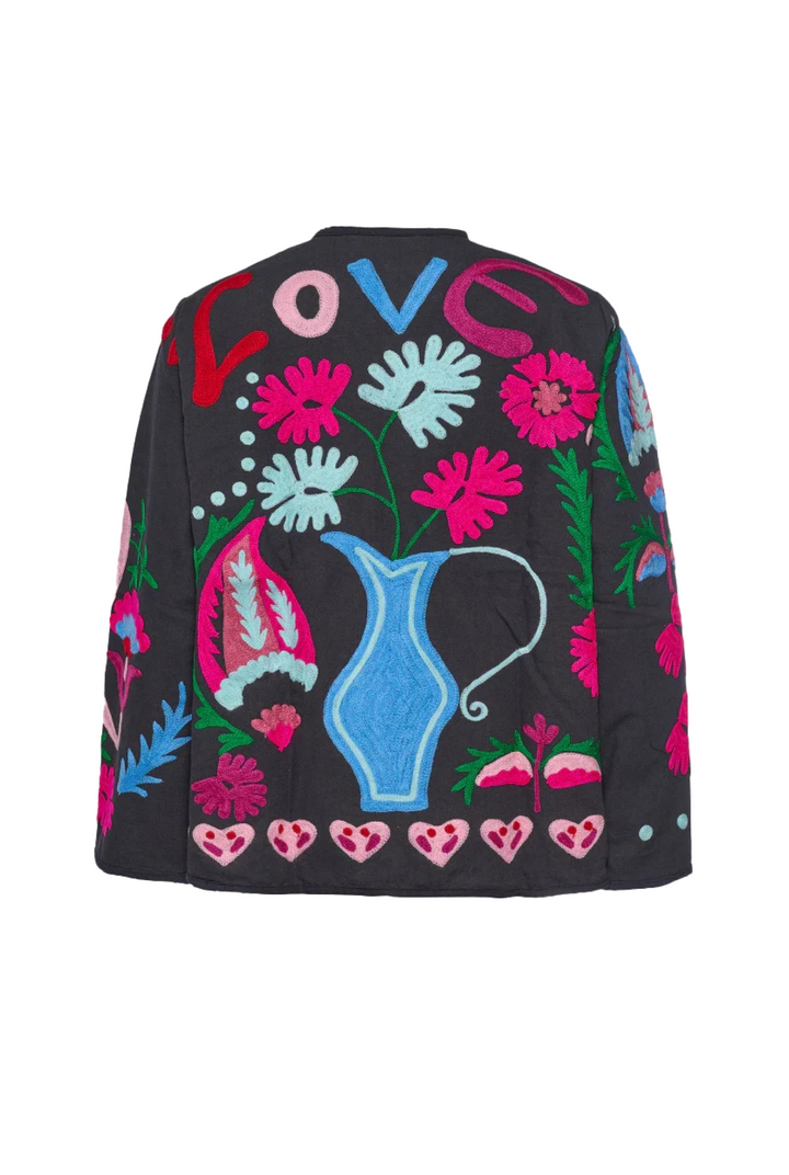 Drune | Floral Print Pocket Jacket