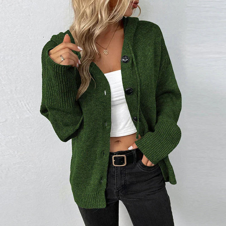 Drune | Bequemer Hooded Cardigan