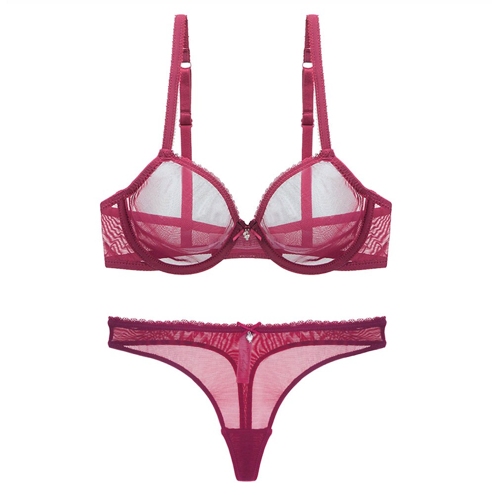Drune | Transparentes Lingerie-Set