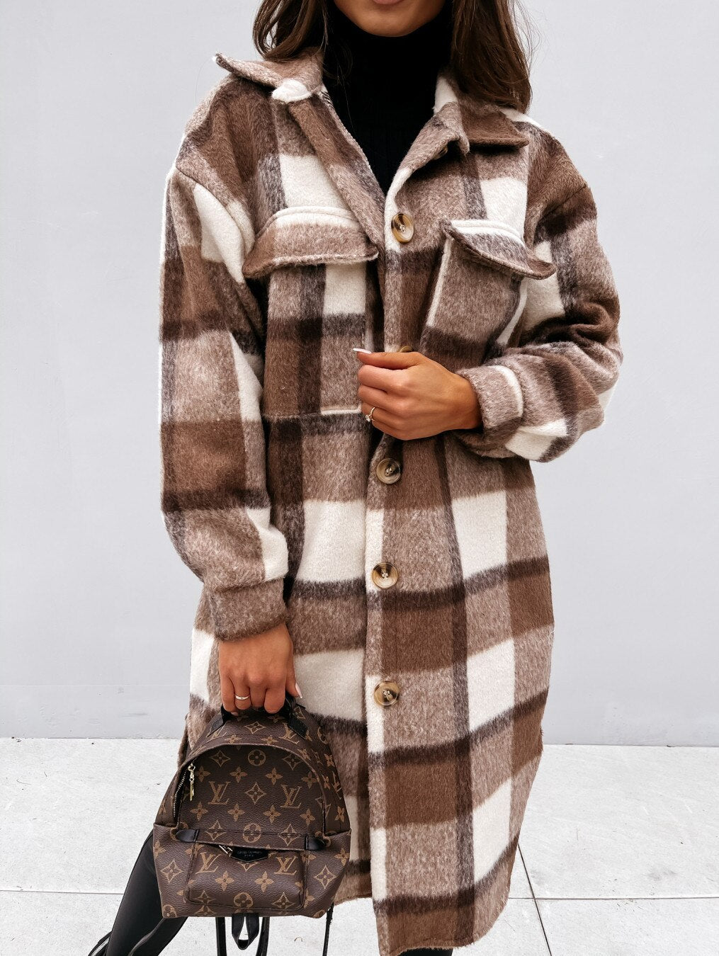 Drune | Karierte Jacke für Frauen