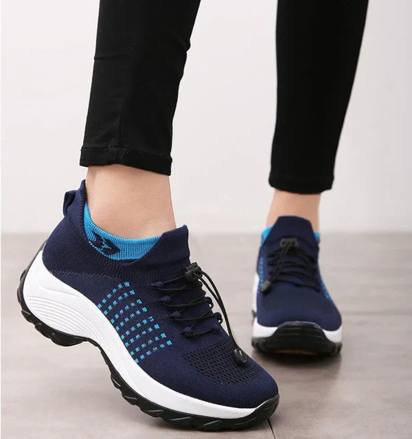 Drune | Orthopädische Schuhe - Sofortige Schmerztherapie bei Plantarfasziitis - Dehnbares gestricktes T-Stoff