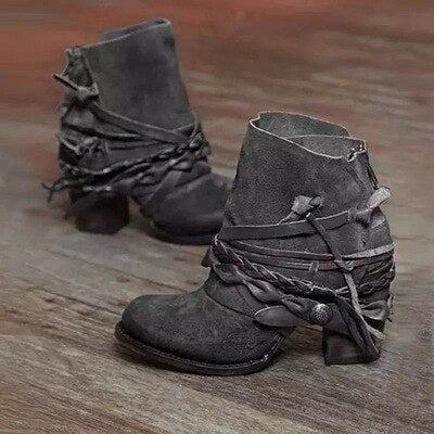 Drune | Boho Wickelstiefel