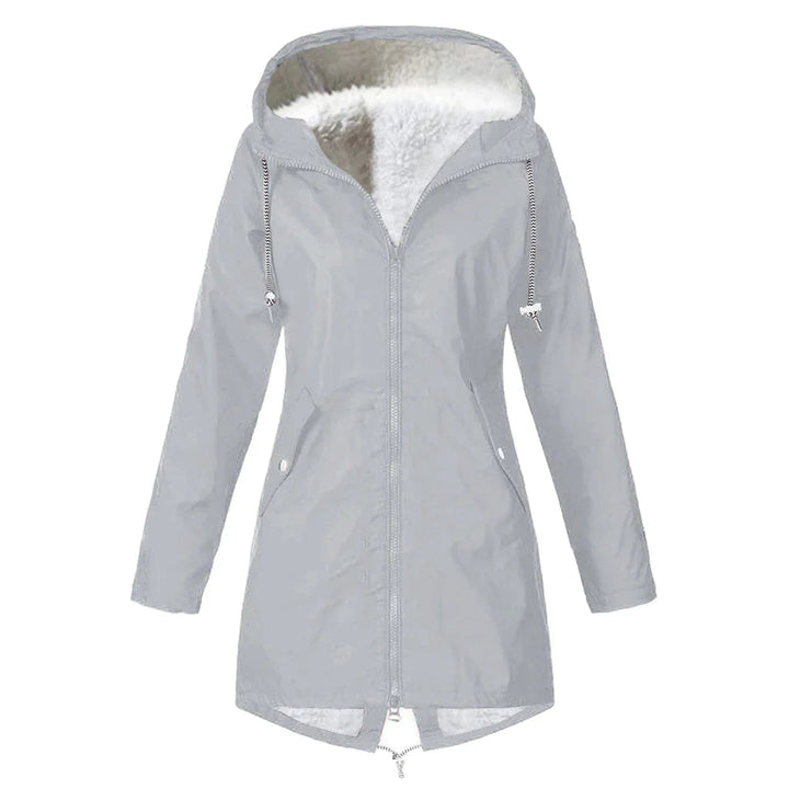 Drune | Wasserdichter Fleece-Pullover mit Kapuze für Frauen Perfekt für Herbst Winter