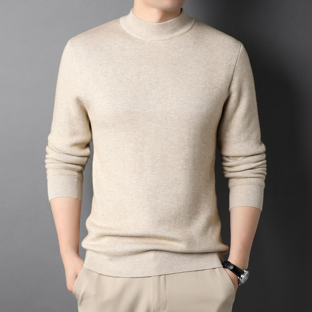 Drune | Pullover - Herren Pullover mit Halbrolkragen aus feiner Strickware