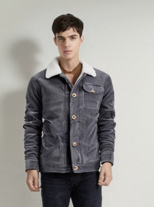 Drune | Cadet Winter Denim Jacke