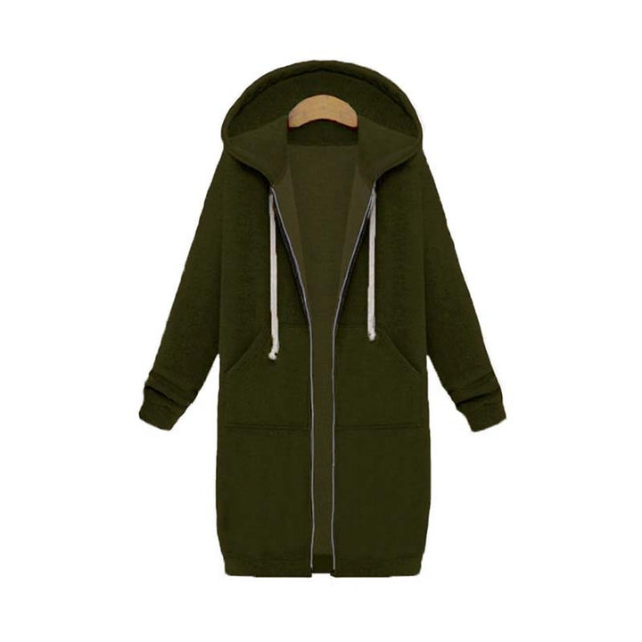 Drune | Chic Lange Sweatshirt-Jacke