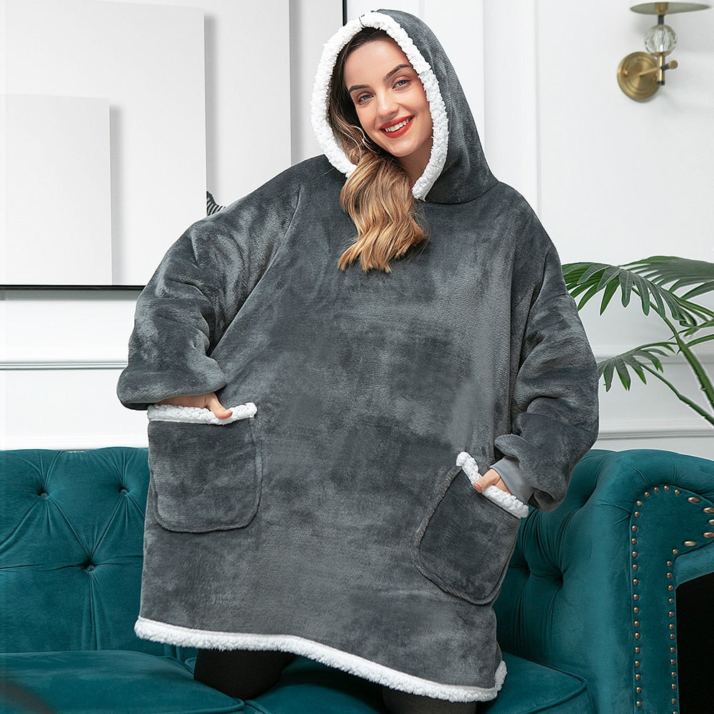 Drune | Übergröße Damen Kapuzenpullover mit Kapuze
