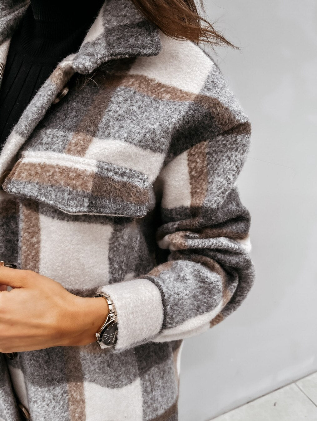 Drune | Karierte Jacke für Frauen