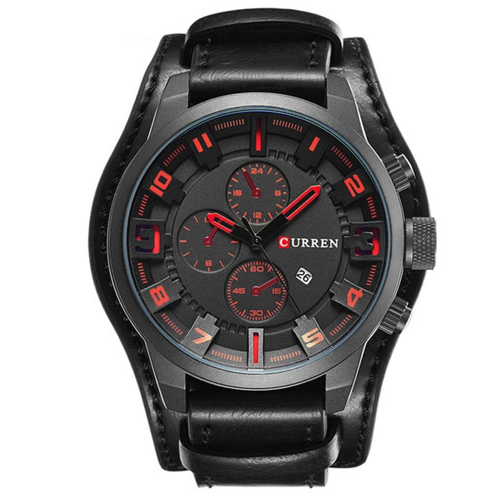 Drune | Luxe Navigator Uhr Lederband