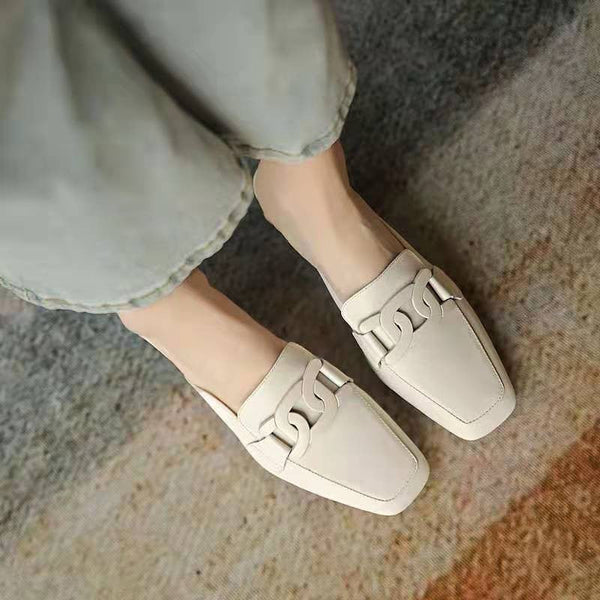 Drune | Orthopädische Slipper Aus Leder
