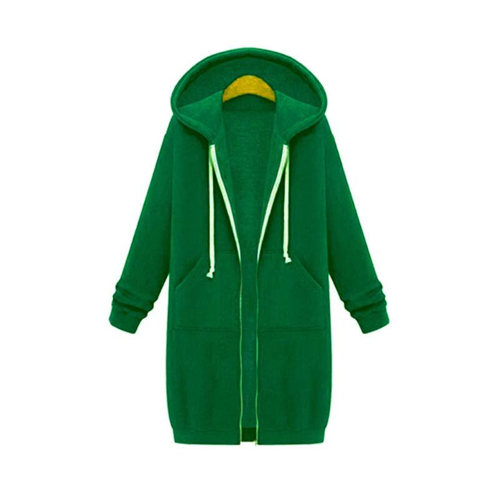 Drune | Chic Lange Sweatshirt-Jacke