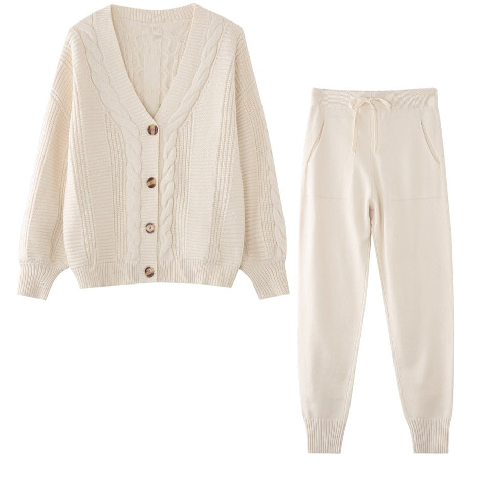 Drune | Stilvolles Set mit Cardigan & Hose