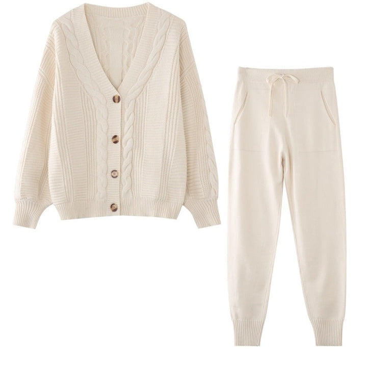 Drune | Stilvolles Set mit Cardigan & Hose