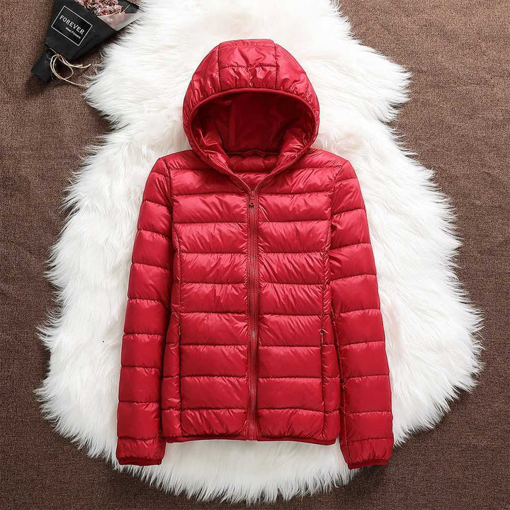 Drune | Gesteppte Damen Übergangsjacke mit Kapuze
