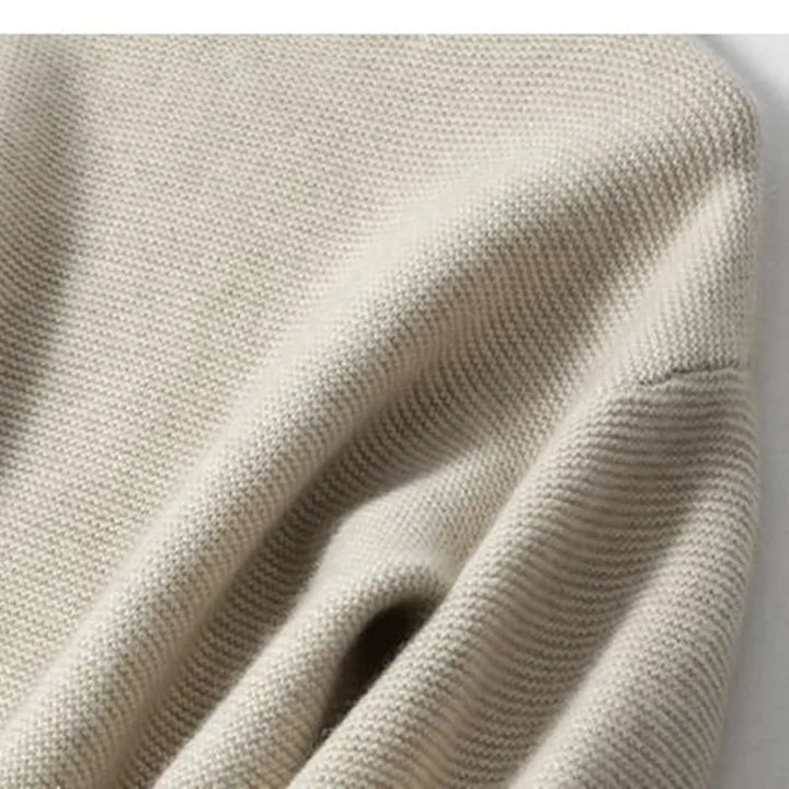 Drune | Oversized Rollkragenpullover Gestricktes Polyester Komfort und Eleganz