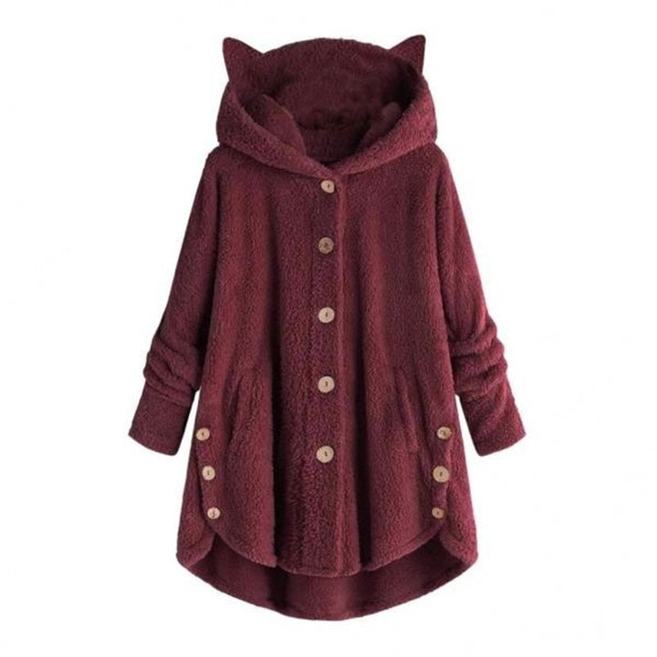 Drune | Plüsch Gefütterte Katzenjacke