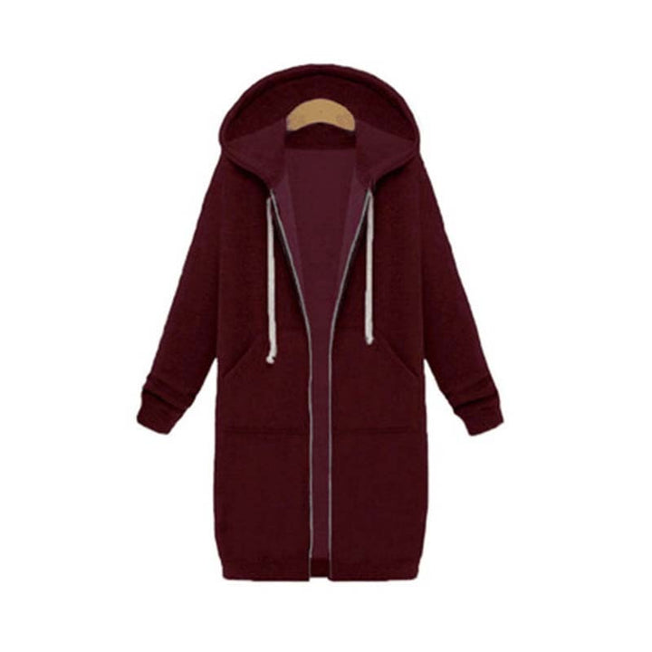 Drune | Chic Lange Sweatshirt-Jacke