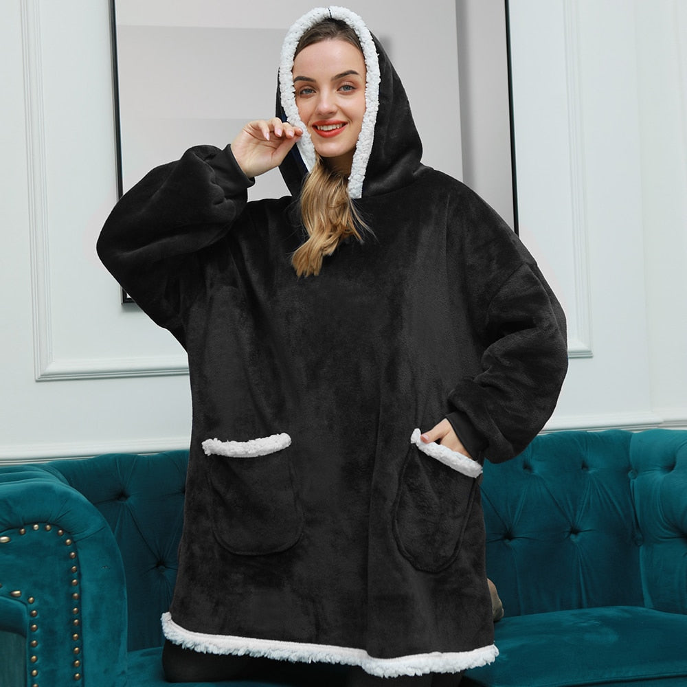 Drune | Übergröße Damen Kapuzenpullover mit Kapuze