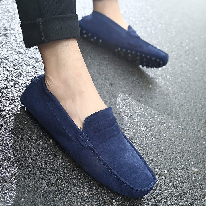 Drune | Freizeit Slipper aus Wildleder