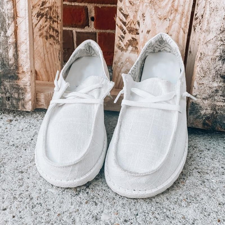 Drune | Canvas Schnürschuhe für Damen
