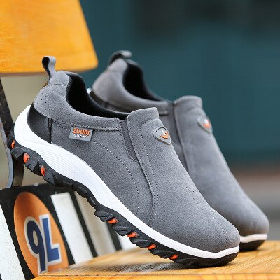 Drune | Slip-On Sneaker für Herren mit elastischen Einsätzen – Komfort und Bequemlichkeit für den täglichen Gebrauch
