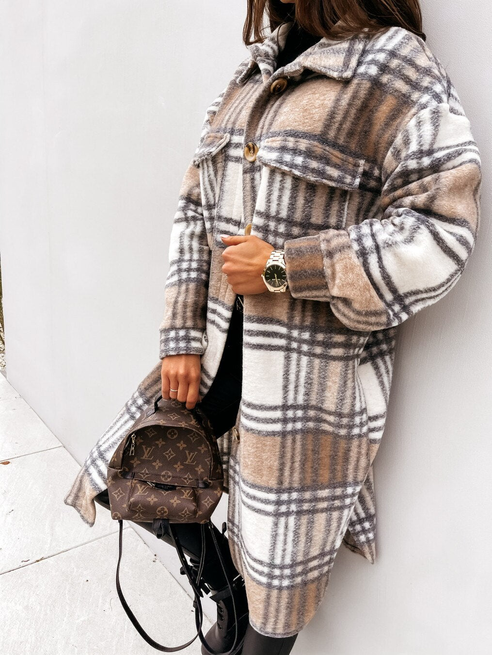 Drune | Karierte Jacke für Frauen