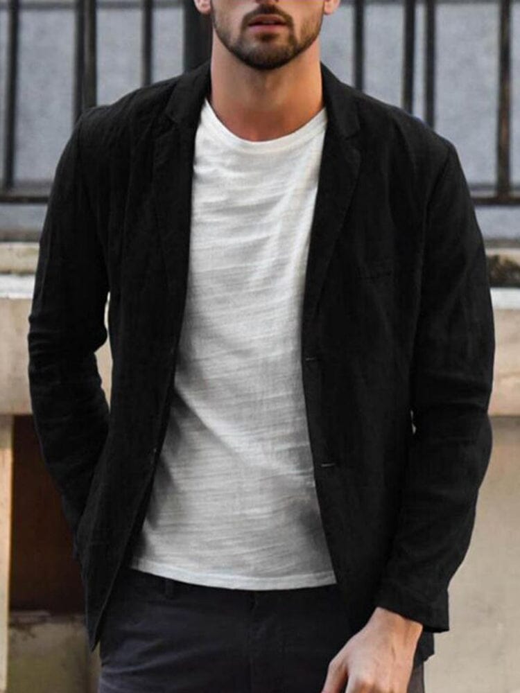 Drune | Casual Blazer aus weicher Baumwolle