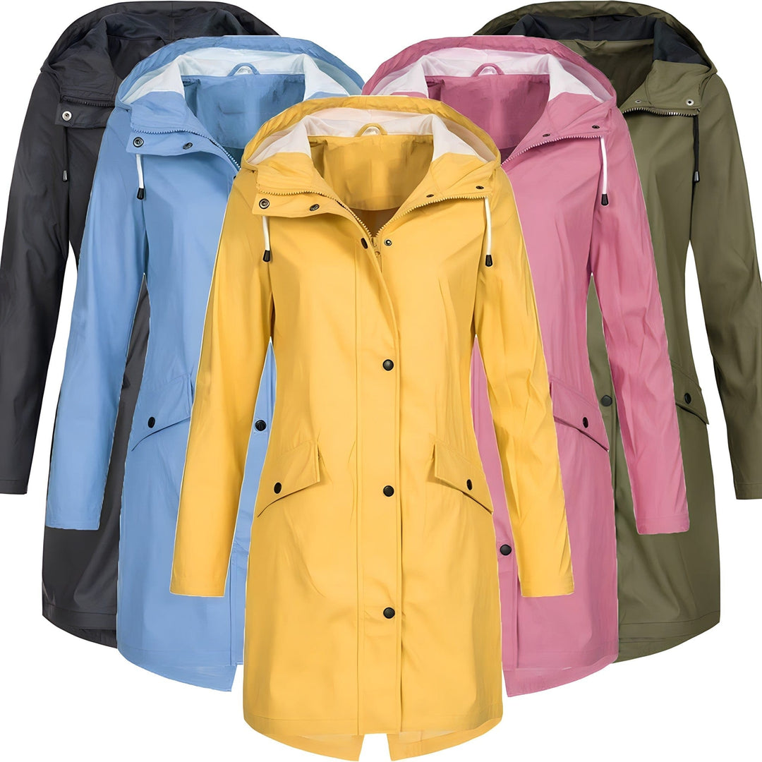 Drune | Lange wasserdichte Jacke