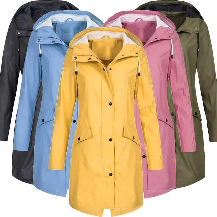 Drune | Lange wasserdichte Jacke
