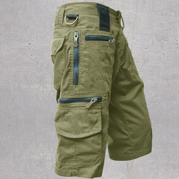 Drune | Bequeme Cargo Kurze Hose