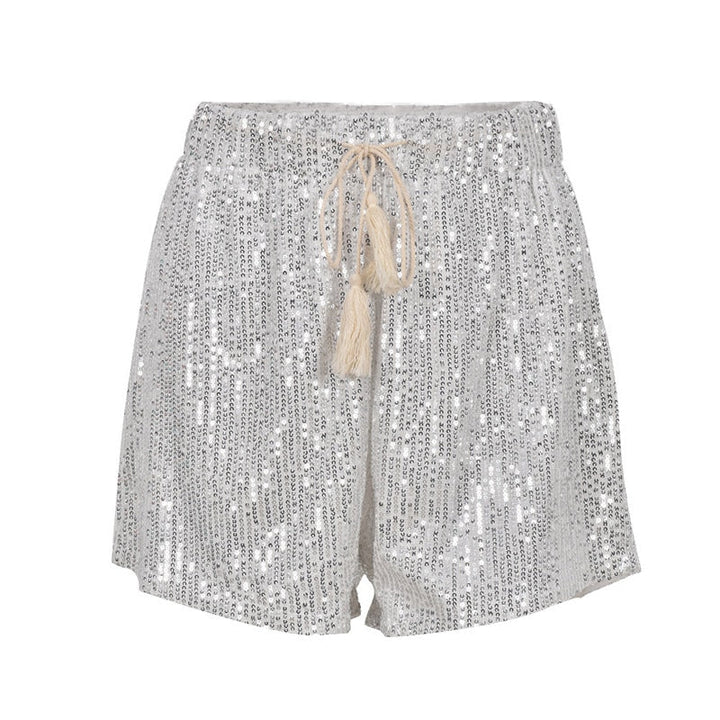 Drune | Glitzernde Shorts Für Damen
