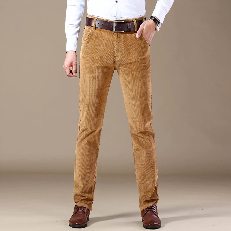 Drune | Kordhose mit geradem Schnitt für Herren