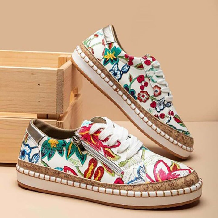 Drune | Orthopädische Sportschuhe mit Blumenmuster